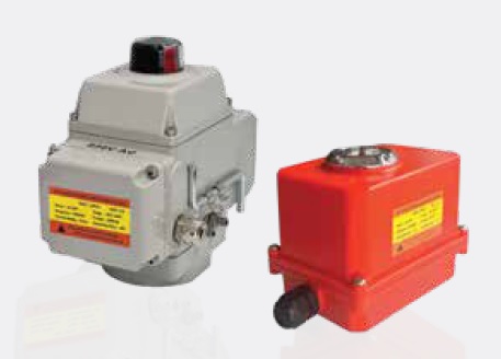 TKC PNÖMATİK ve ELEKTRİK AKTÜATÖRLÜ PASLANMAZ DİŞLİ VE FLANŞLI